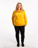 Load image into Gallery viewer, Hoodie – Give ‘em a BREAKfast – Yellow
